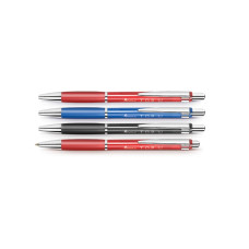 Lodīšu pildspalva TOP sarkana 0.7mm