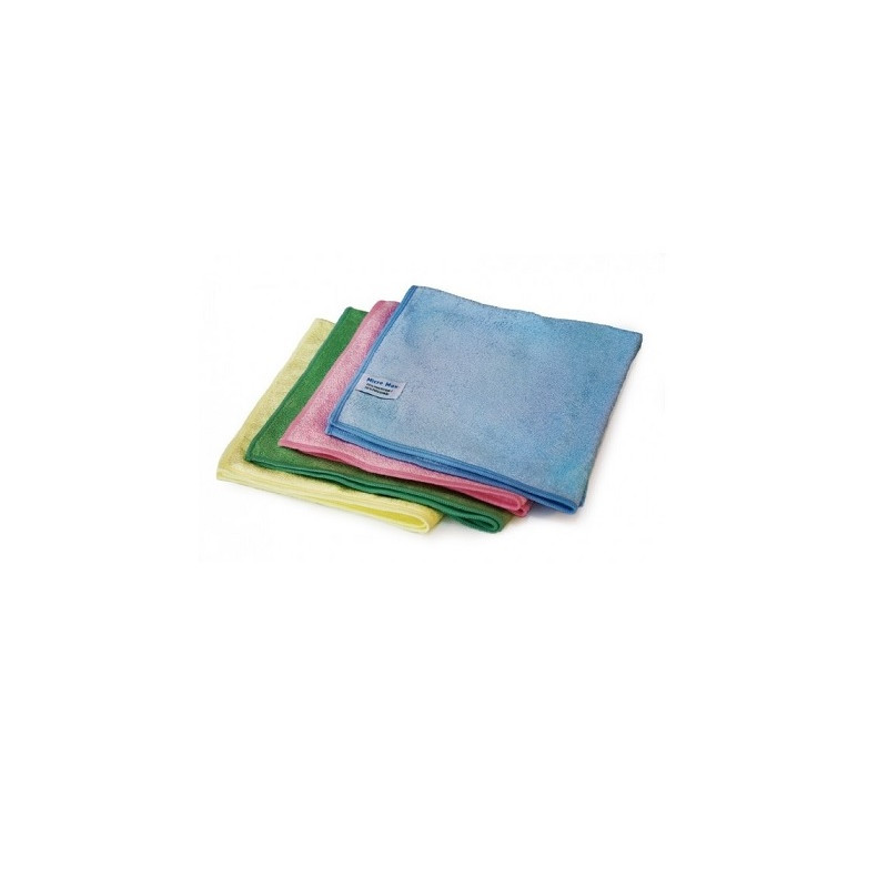 Lupata mikrošķiedras, dzeltena, 40x40cm, STANDARD,  230 gr/m2, (10gab/iep), (30iep/kaste)