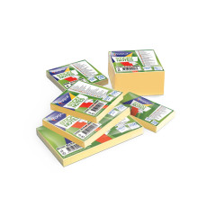 Piezīmju līmlapiņas Forpus 75x75mm 400l dzeltenas
