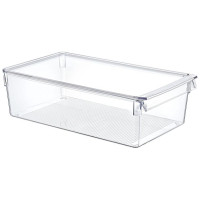 Kaste ar vāku 3L caurspīdīga, 25.5x16.6x11.5
