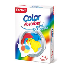 krāsu absorbējošas salvetes 15gb, krāsainai veļai