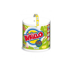 Virtuves dvielis rullis BIRILLO, celuloze, 2-kārt., 110 m, 500 lock., 110m, d. - 23, 22 x