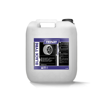 TENZI Black Tyre riepu un plastmasas detaļu pulēšanas līdzeklis, 5 L