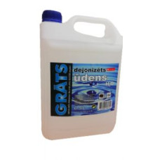 Destilēts dejonizēts ūdens GRĀTS, 5L