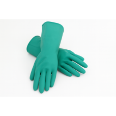 Nitril cimdi SUPER NITRILE, zaļi, 400mik, S izmērs, 33cm, pāris