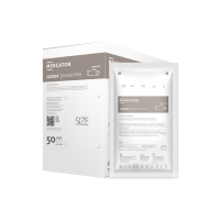 Lateksa cimdi sterili SANTEX, bez pūdera, 8.5, izmērs, 50 pāri