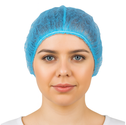 Cepurīte , PP, 51cm, zila, 100gab., (16iep/kastē)