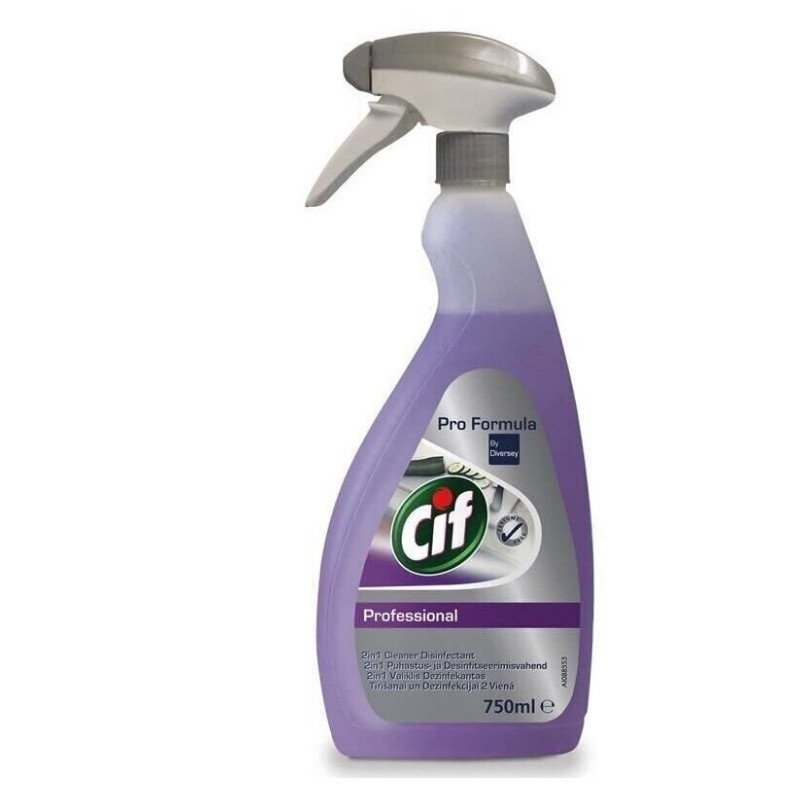CIF Safeguard virsmu tīrīšanas un dezinfekcijas līdzeklis 0.75L (6gab kastē)