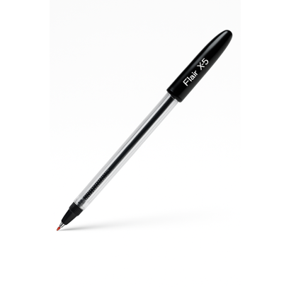 Pildspalva lodīšu Flair X-5 melna 0.6