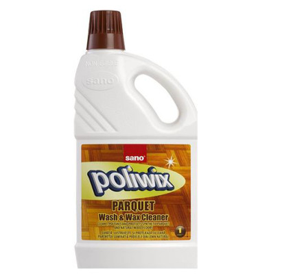 SANO poliwax parketa un koka grīdu tīrīšanas līdzeklis, 1 L