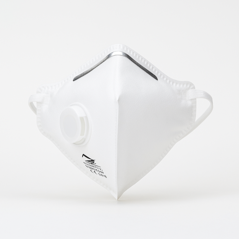 Respirators FFP2 ar vārstu, 25 gab/iep., (20 iep/kastē)