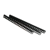 Plastmasas spirāle, 25MM, 240lpp, 1gab. melna
