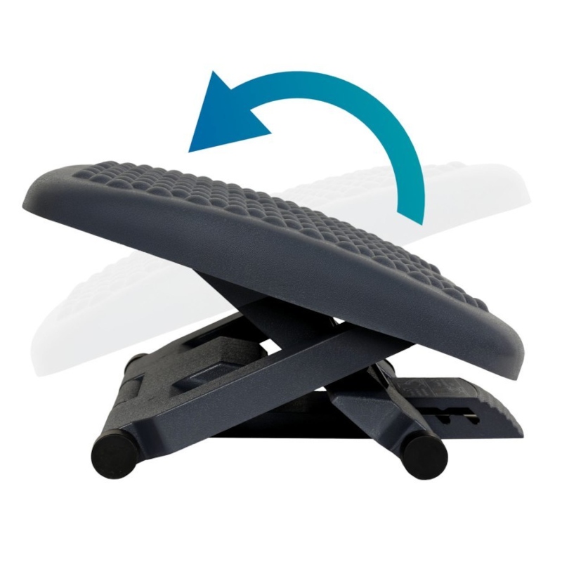 Kāju balsts, ergonomisks, 460x350x110 mm, 3 pozīcijas, Platinet