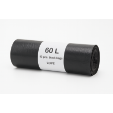 Maisi atkritumu 60L/10gab.30mik (0.2466kg.) LDPE