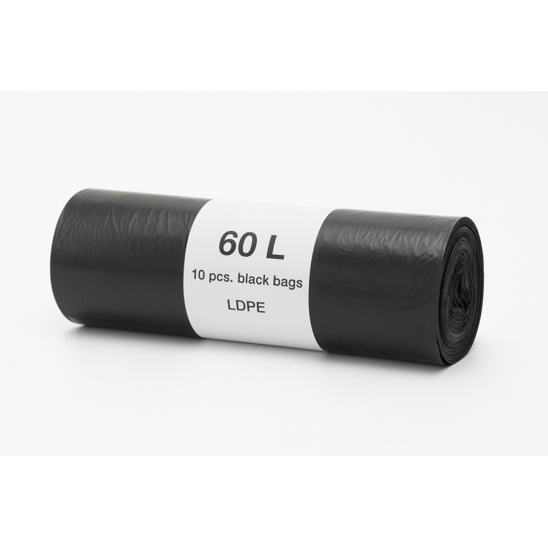 Maisi atkritumu 60L/10gab.30mik (0.2466kg.) LDPE