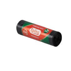 Atkritumu maisi 35L, 55x72cm, melni, LDPE, MULTIPACK, 10gab/rul, 25rul/kastē