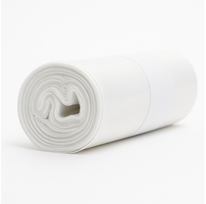 Atkritumu maisi 60L, 64x84cm, balti, HDPE, MULTIPACK, 15gab/rul, 25rul,kastē