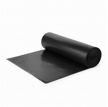 Atkritumu maiss 75L, 65x100cm, melni, LDPE, MULTIPACK, 10gab/rul, 20gab/kastē