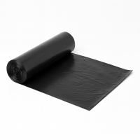 Atkritumu maisi 120L, 70x110cm, melni, 25mikr, LDPE, FEVEX, 25gab/rul, 10rul/kastē