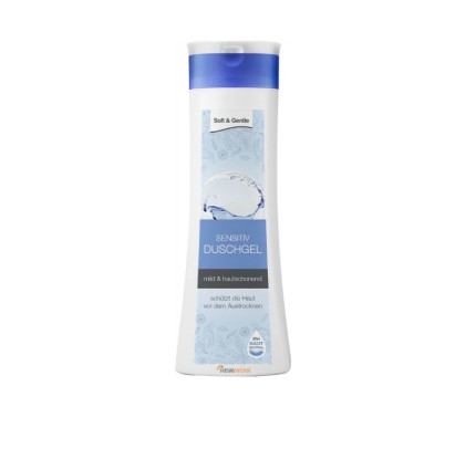 SOFT & GENTLE dušas želeja SENSITIVE, 300 ml