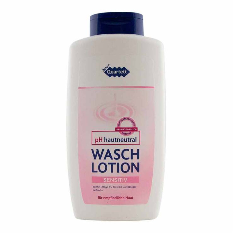 QUARTETT mazgāšanās losjons SENSITIV 500ml ( Izcelsmes valsts Vācija )