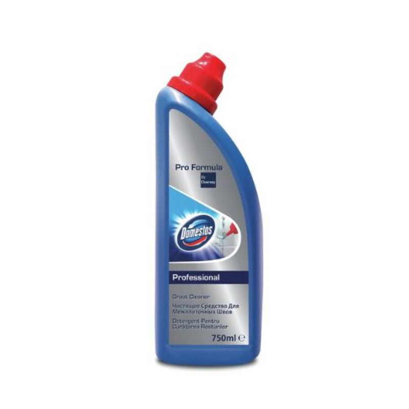 Domestos Grout Cleaner 750ml flīžu šuvju tīrīšanas līdzeklis (6gab/iep)