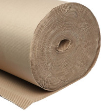 Divslāņu gofrētāis kartons rullī 1200mm x 42m, brūns