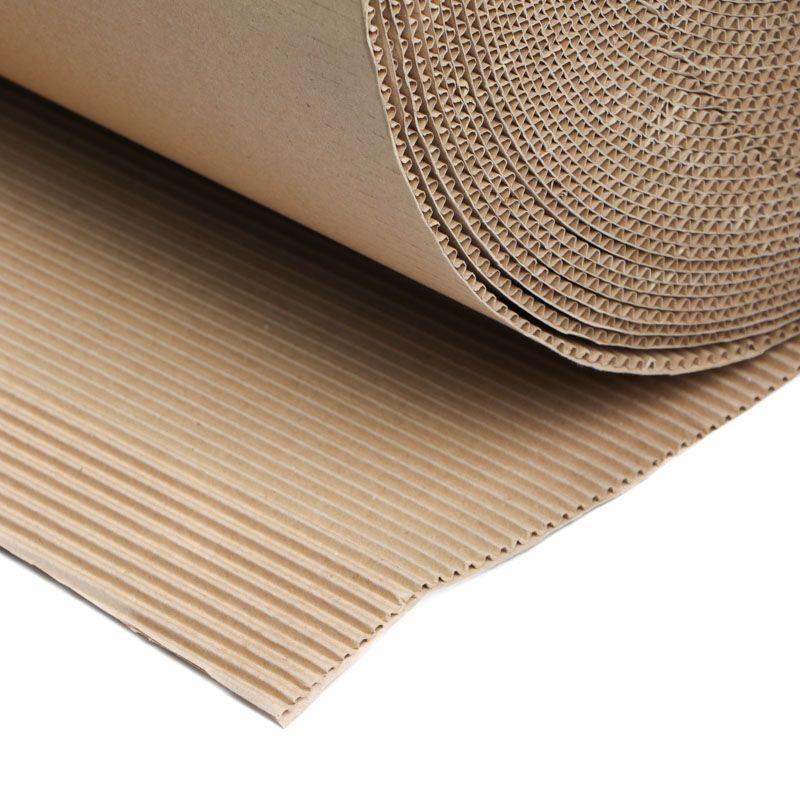 Divslāņu gofrētāis kartons rullī 1200mm x 42m, brūns