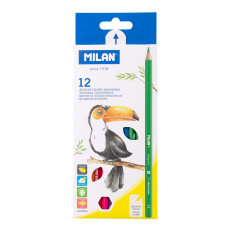 Zīmuļi krāsainie 12 krāsas, Milan
