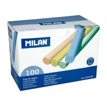 Krītiņi krasainie 100 gab. MILAN