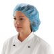 Cepure apaļa (berete) ar gumiju zila XL N100 HPC