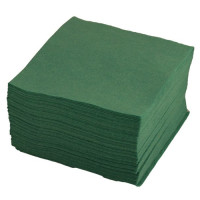 Galda salvetes, 33x33cm, 3-kārt., (50gab), zaļas