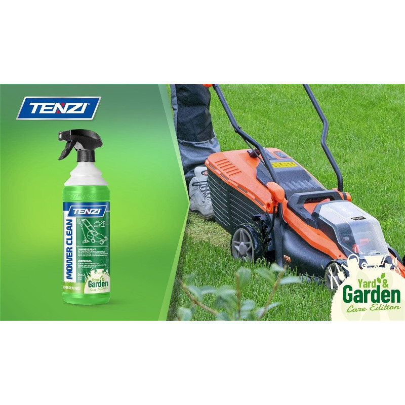 Līdzeklis pļaušanas aprīkojuma mazgāšanai un tīrīšanai Mower Clean