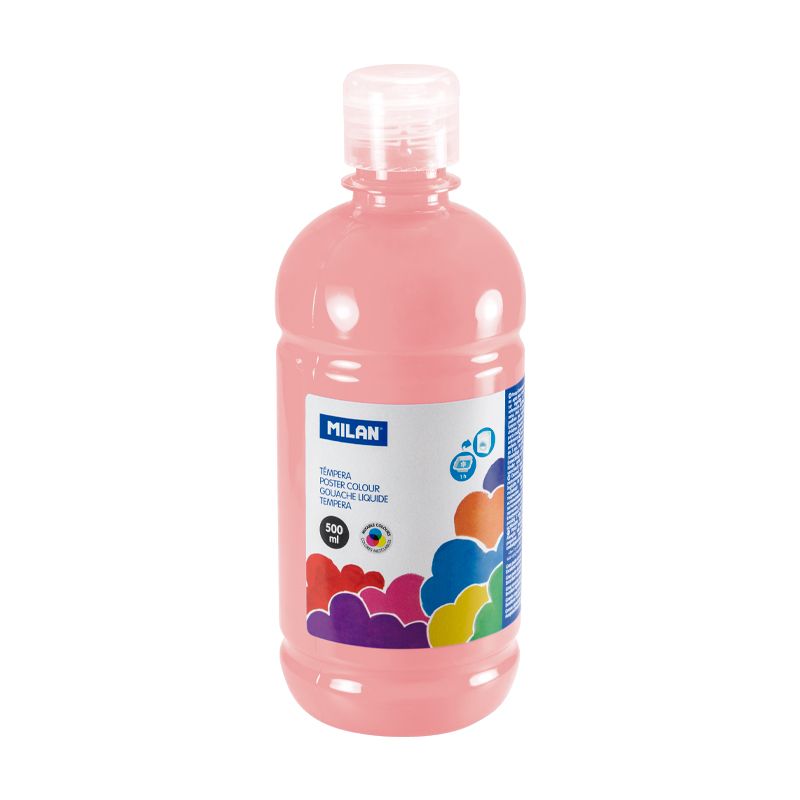 Guaša 500 ml. gaiši roza MILAN