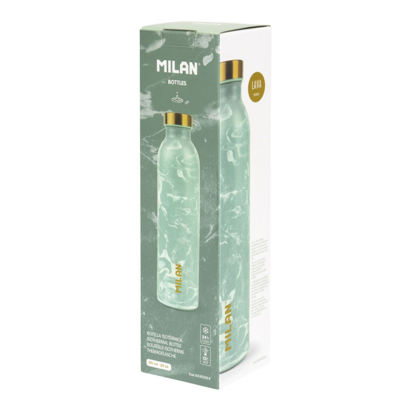 Termopudele 591ml, Lava Green, MILAN