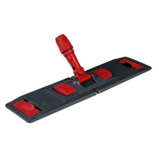 Mopa turētājs ECO TWO,  40cm, pelēks-sarkans, 24gab/kastē