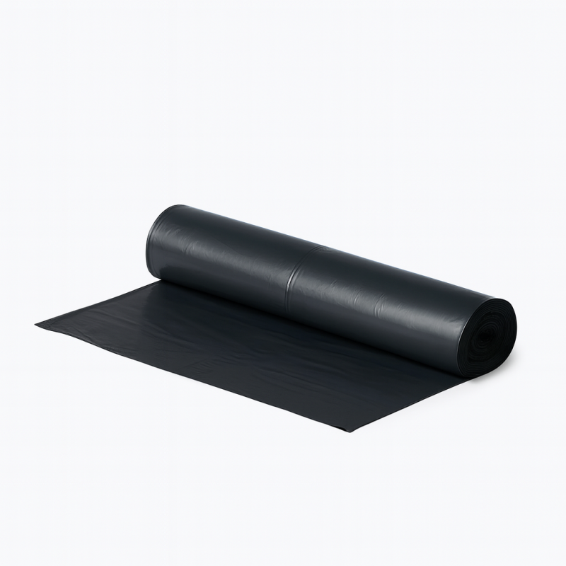 Atkritumu maiss 40L, 60x75cm, melni, LDPE, MULTIPACK, 25gab/rul, 10rul/kastē