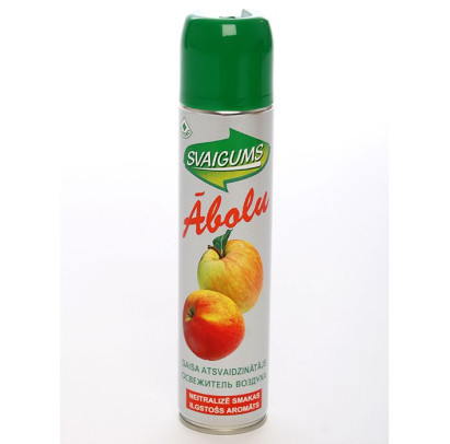 SVAIGUMS KVADRO ābolu aromāts gaisa atsvaidzinātājs, 300 ml