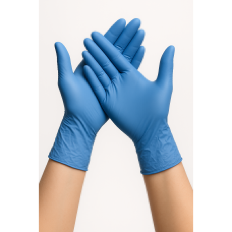 Nitrila cimdi EPIDERM PROTECT BLUE PLUS, bez pūdera, zili, S izmērs, 24cm, 100gab