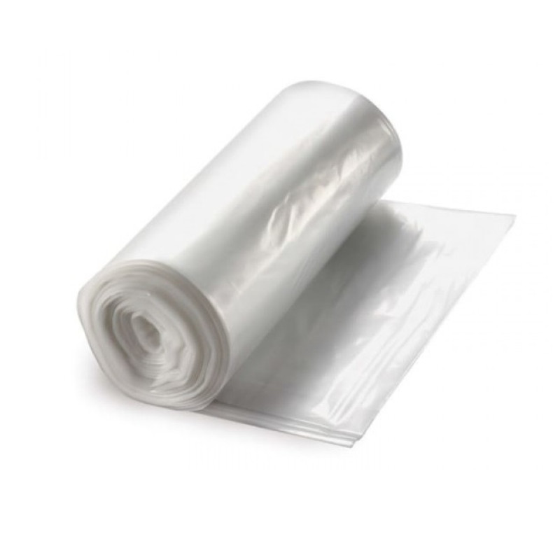 Atkritumu maisi 60L/50gab. 5mic, HDPE, caurspīdīgi