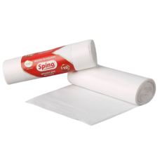 Atkritumu maisi 100L, 70x110cm, balts, SPINO, 10gab/rul.