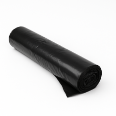 Atkritumu maisi 200L,75x125cm, melni, 80mirk, LDPE, 10gab/rul