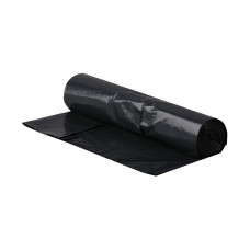 Atkritumu maisi 350L, 120x150cm, melni, LDPE, MULTIPACK, 10gab/rul.