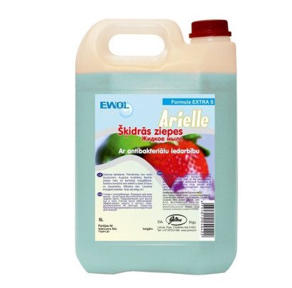 EWOL šķidrās ziepes Extra-S Arielle, 5 L