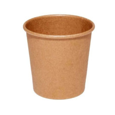 Papīra glāzes 120ml (4oz), KRAFT, (50gab) , kaste: 20 iep.