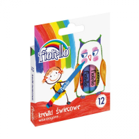 Krītiņi vaska 12 krāsas Fiorello