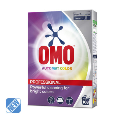 DIVERSEY omo professional automat color veļas pulveris, 5,4 kg