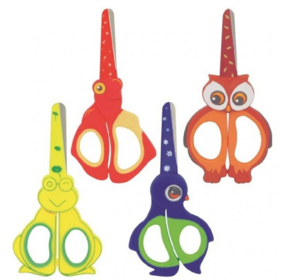 Šķēres bērnu 13cm Dzīvnieki GR-1508 FIORELLO