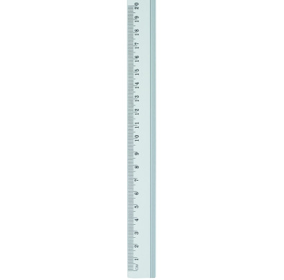 Lineāls GRAND 20 cm aluminīja