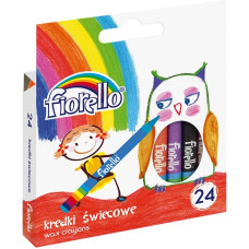 Krītiņi vaska 24 krāsas, Fiorelloˇ